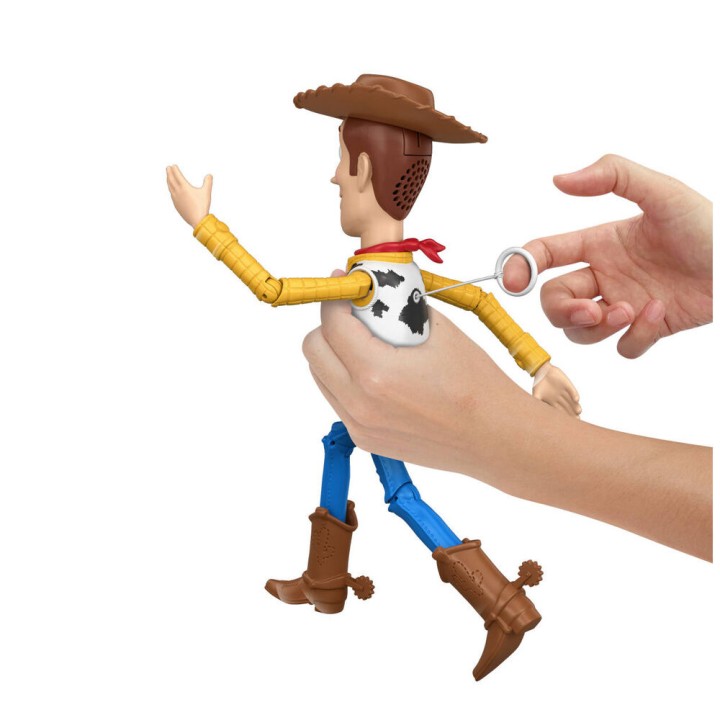 Figura Deluxe Woody Toy Story 5 Disney Pixar 30cm español