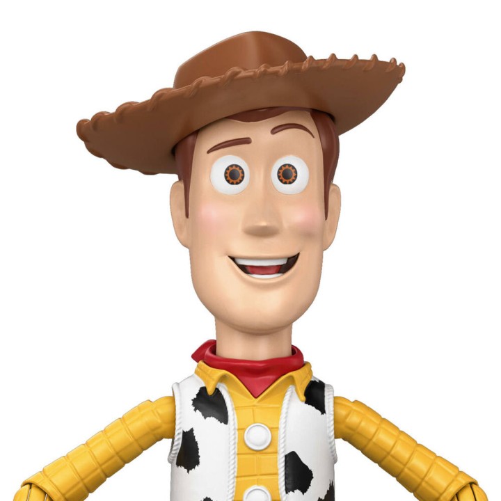 Figura Deluxe Woody Toy Story 5 Disney Pixar 30cm español