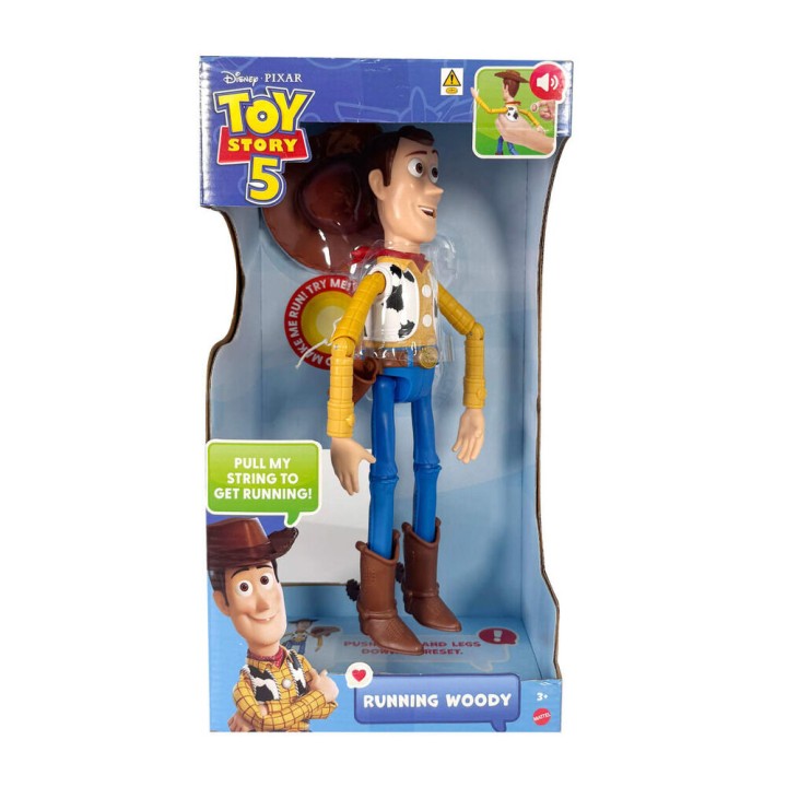 Figura Deluxe Woody Toy Story 5 Disney Pixar 30cm español