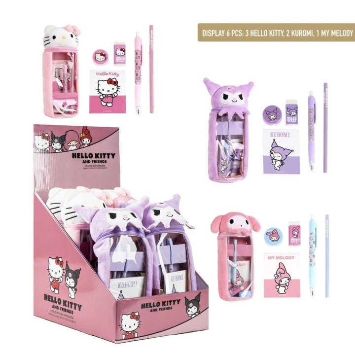 Portatodo peluche Hello Kitty surtido