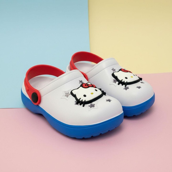 Zuecos Premium Pins Hello Kitty