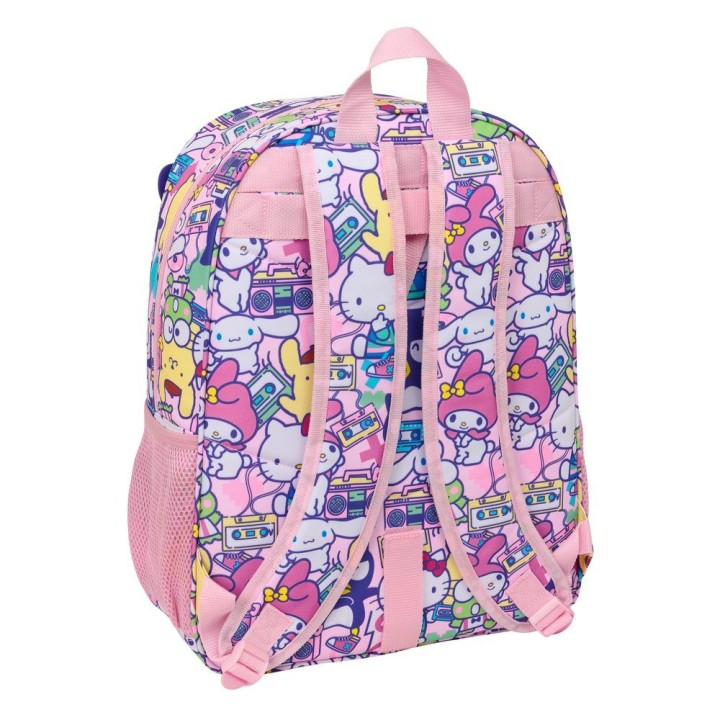 Mochila Hello Kitty & Friends 42cm adaptable