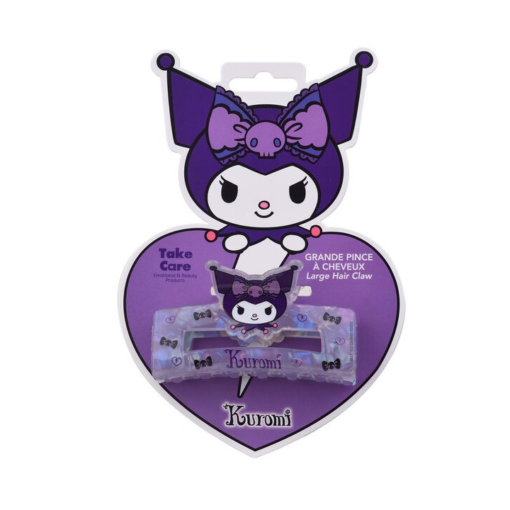 Pinza Pelo Premium Kuromi Hello Kitty