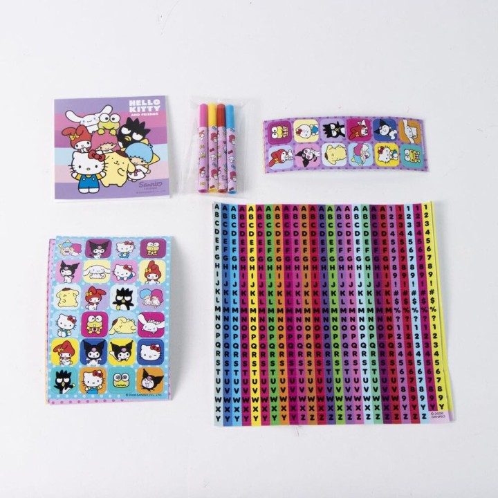 Blister pegatinas Hello Kitty and Friends 1000pzs
