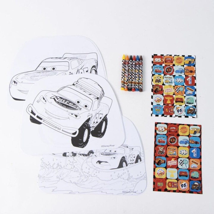 Album actividades coloreable Cars Disney Pixar