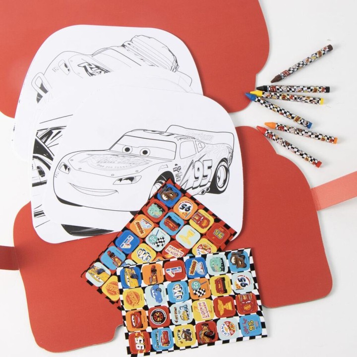 Album actividades coloreable Cars Disney Pixar