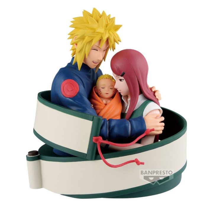 Figura Minato, Naruto & Kushina 13cm