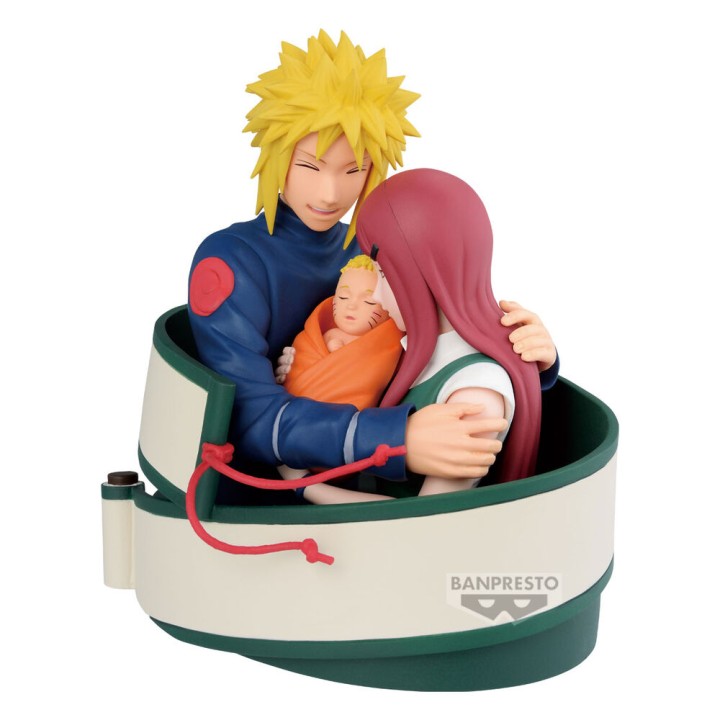 Figura Minato, Naruto & Kushina 13cm