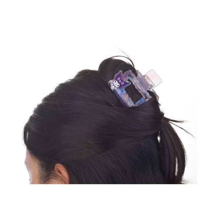 Pinza Pelo Premium Kuromi Hello Kitty