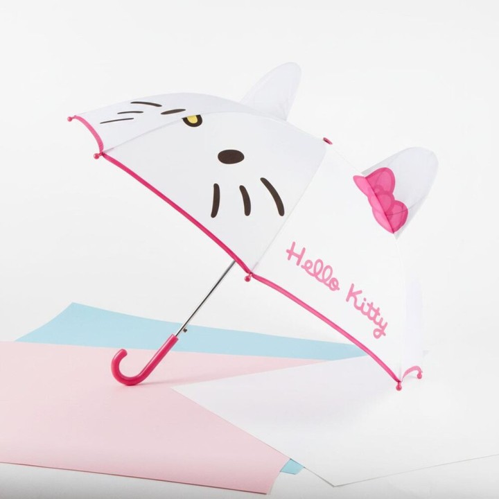 Paraguas manual Hello Kitty