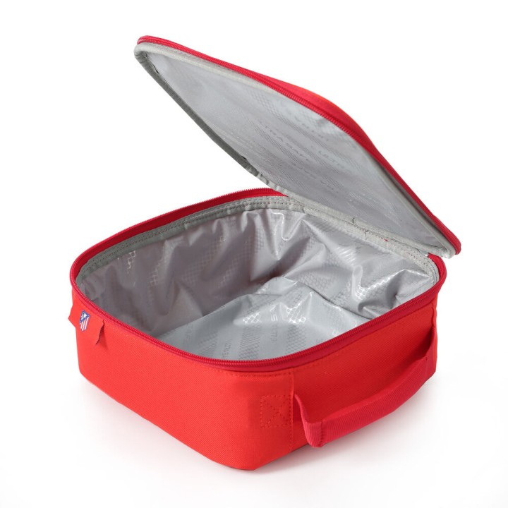 Bolsa porta alimentos termica + botella + tupper Atletico de Madrid