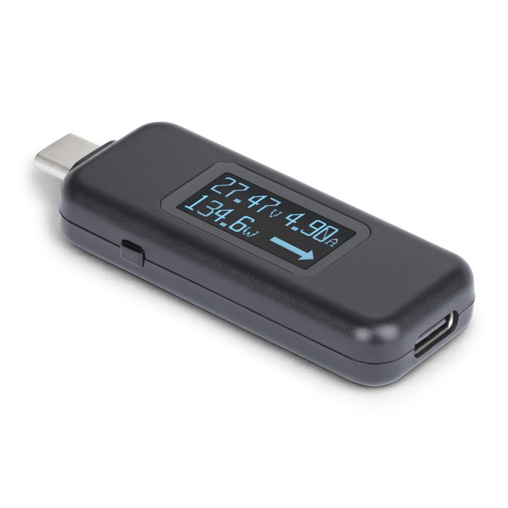 StarTech.com USBC-PWRTESTER comprobador de suministro de energía Negro