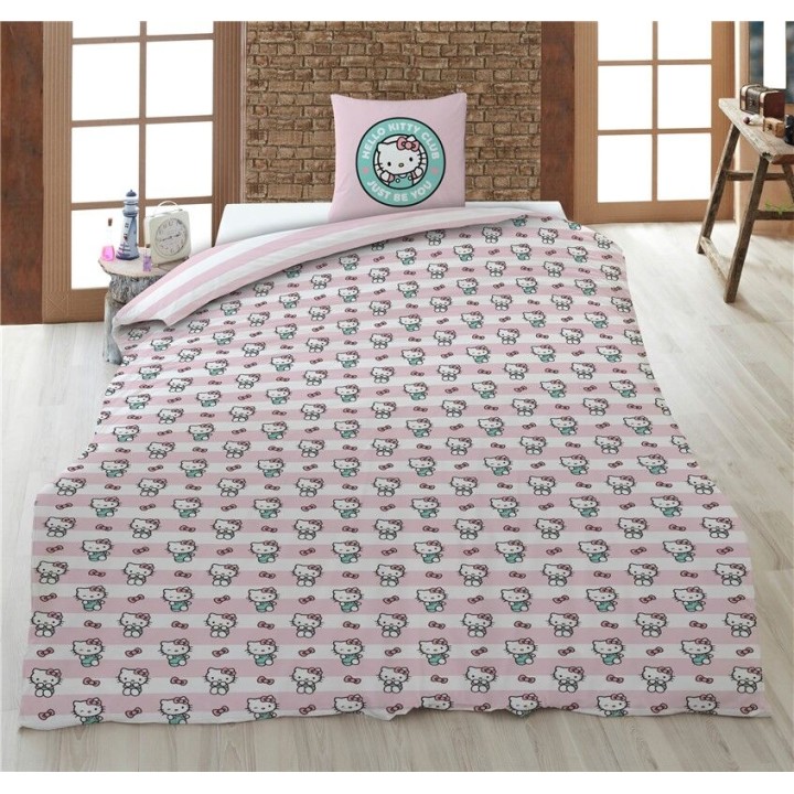 Funda nordica Hello Kitty cama 90cm policotton