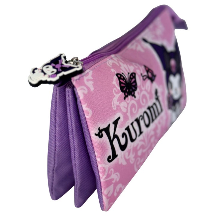 Portatodo Purple Kuromi Hello Kitty triple