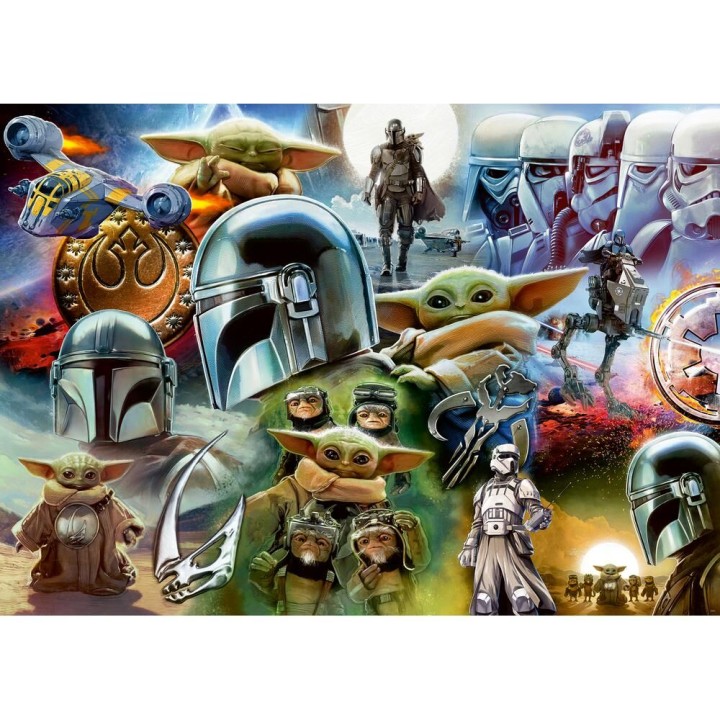 Puzzle The Mandalorian Star Wars 1000pzs