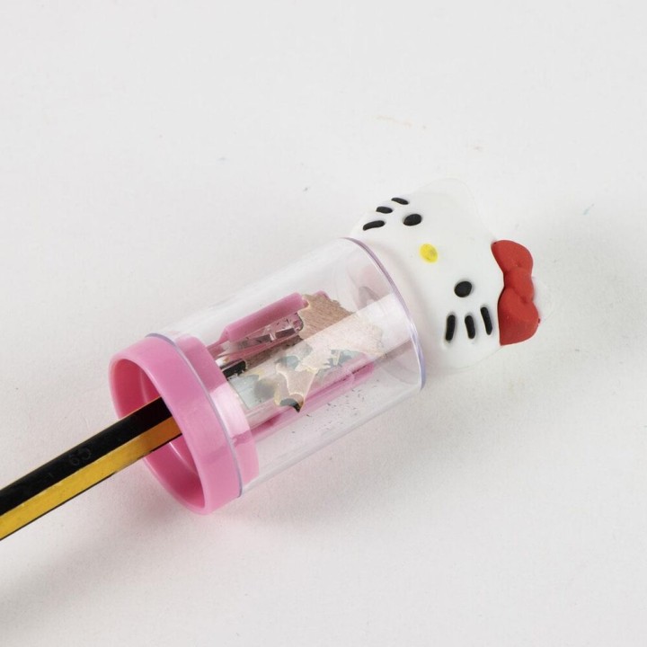 Sacapuntas contenedor Hello Kitty and Friends surtido