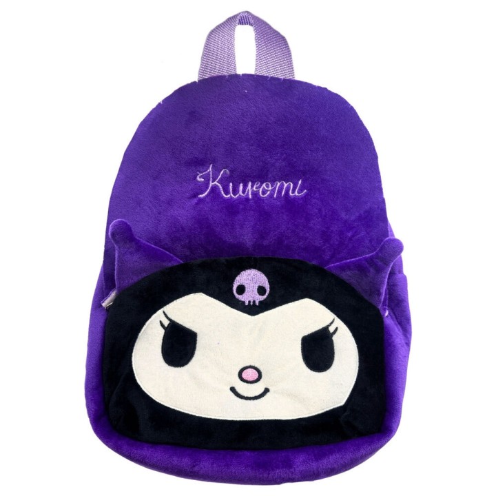 Mochila Peluche Kuromi Hello Kitty 30cm