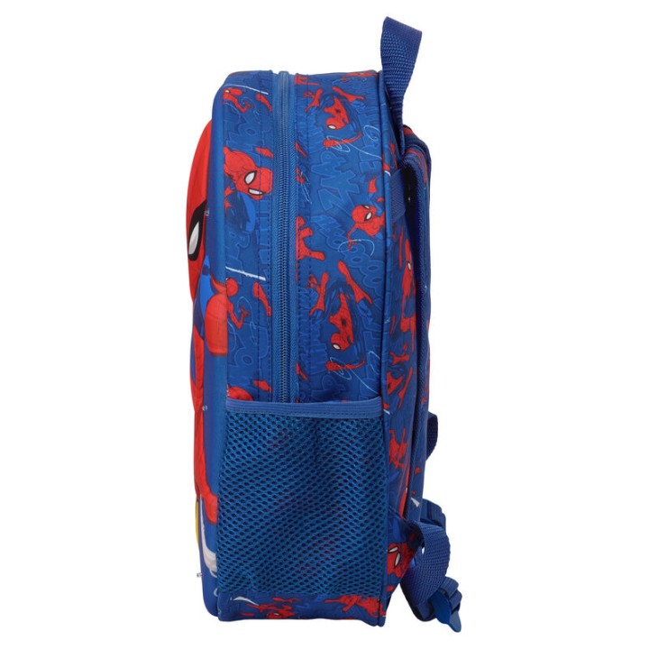 Mochila 3D LED Spiderman Marvel 33cm