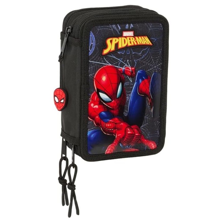 Plumier Attack Spiderman Marvel triple 37pzs