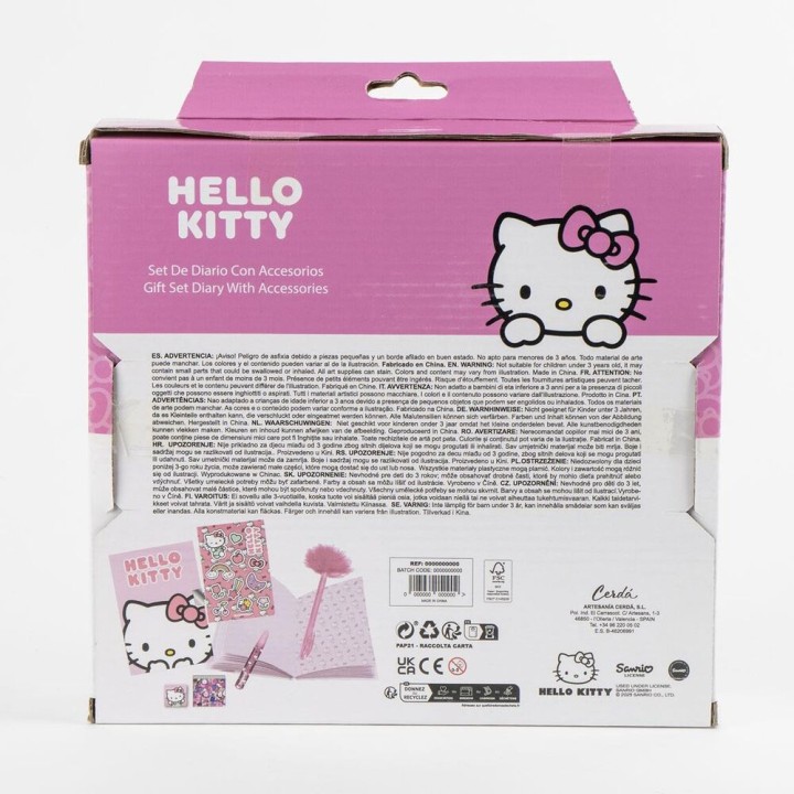 Blister Diario Hello Kitty