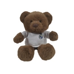 Peluche oso camiseta Real Madrid 20 cm