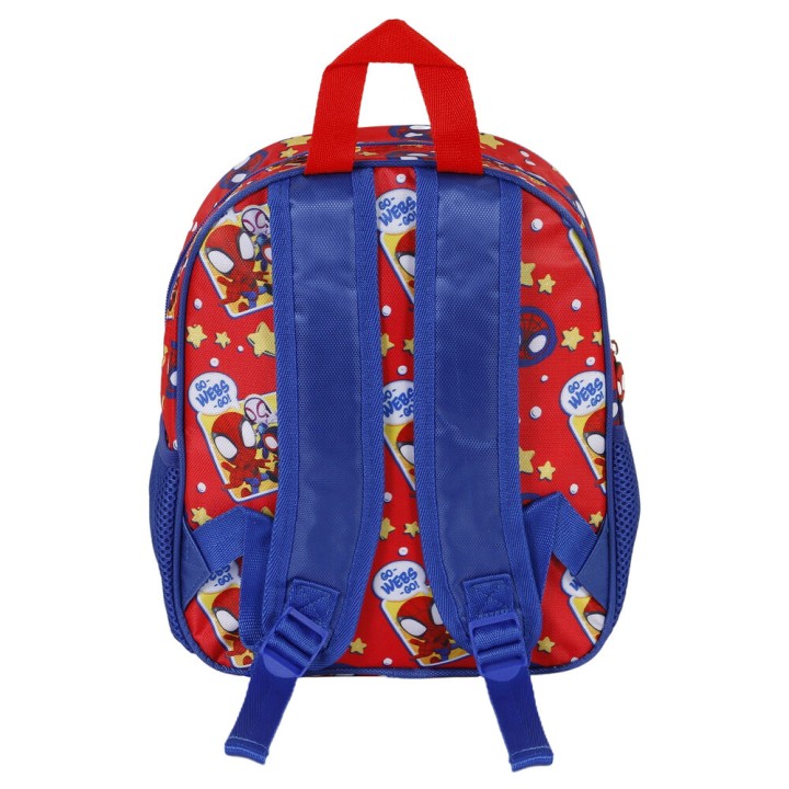Mochila 3D Gang Spidey Marvel 31cm