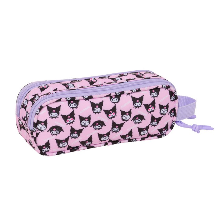 Portatodo Kuromi Hello Kitty doble