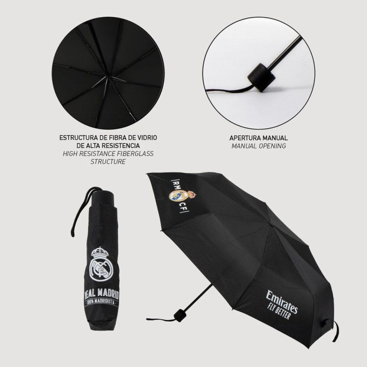 Paraguas manual plegable Real Madrid
