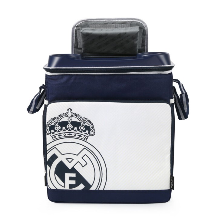 Bolsa porta alimentos carrito y ruedas Real Madrid