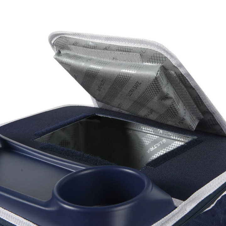Bolsa porta alimentos carrito y ruedas Real Madrid