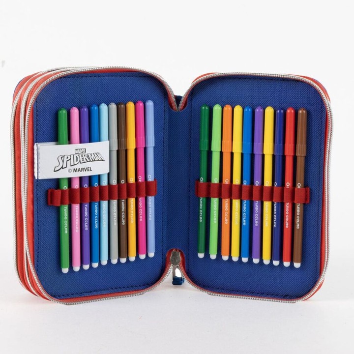Plumier Spiderman Marvel triple
