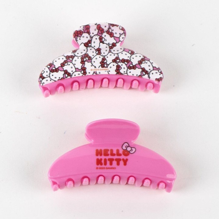 Blister 2 pinzas de pelo Hello Kitty