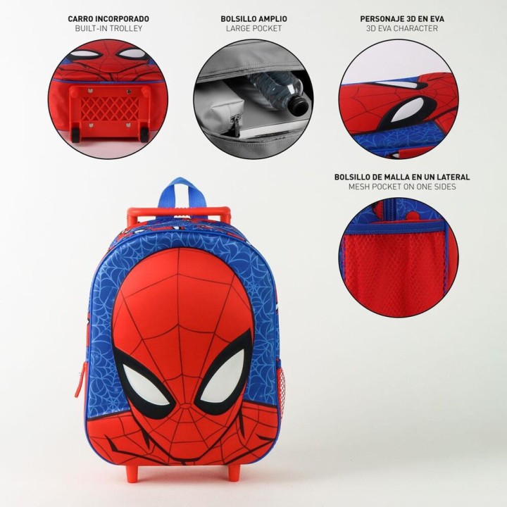 Trolley 3D Spiderman Marvel 30cm