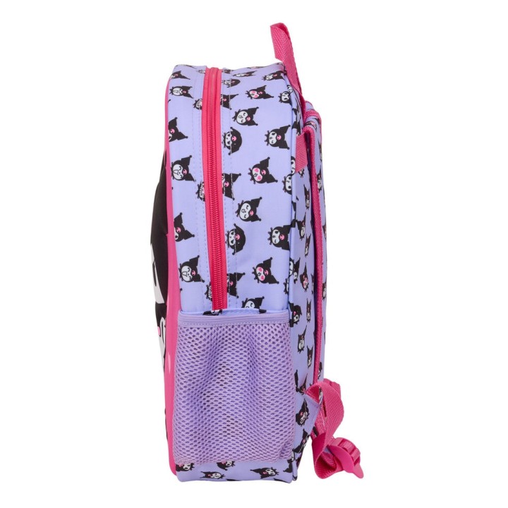 Mochila 3D Kuromi Hello Kitty 33cm
