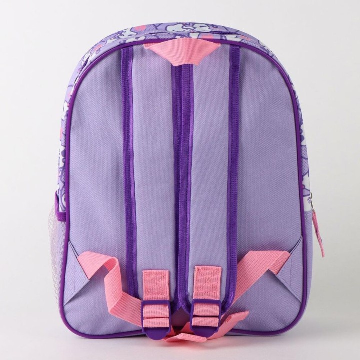 Mochila 3D Kuromi Hello Kitty 30cm