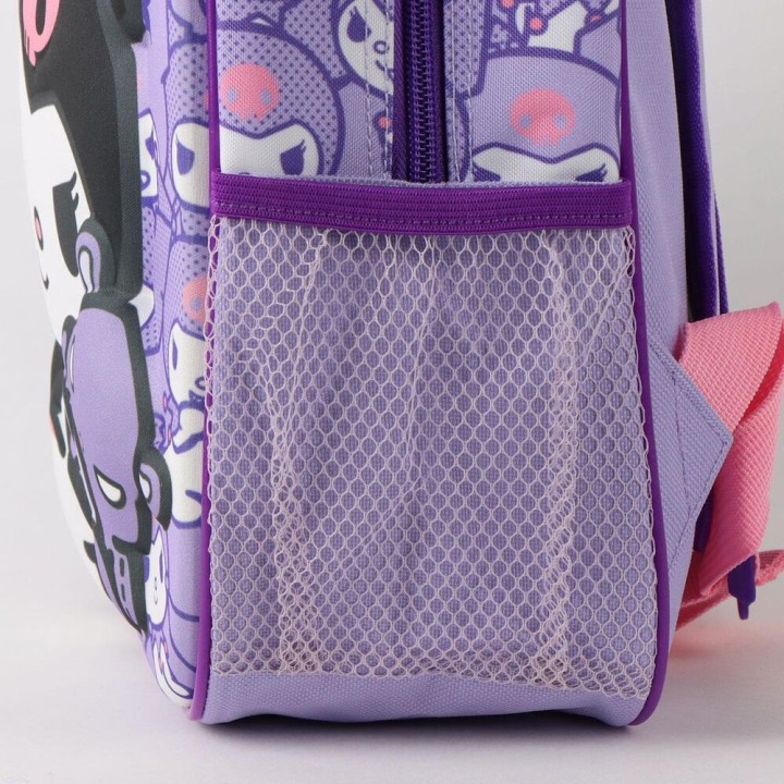 Mochila 3D Kuromi Hello Kitty 30cm