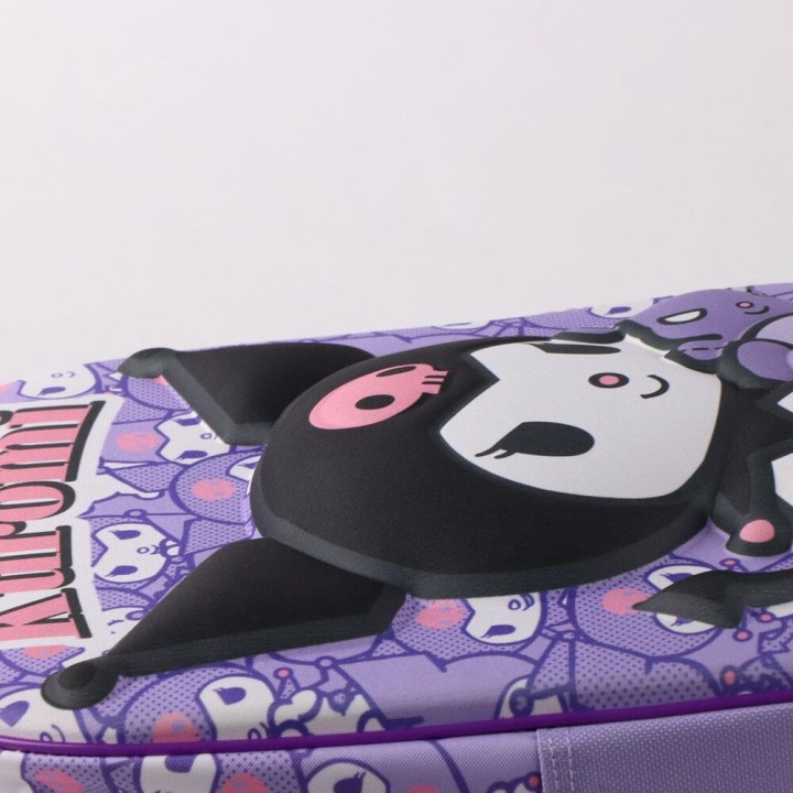 Mochila 3D Kuromi Hello Kitty 30cm