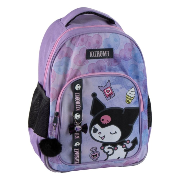 Mochila Kuromi Hello Kitty 42cm adaptable