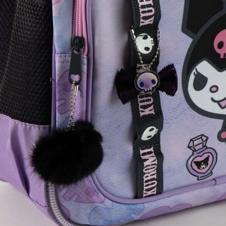Mochila Kuromi Hello Kitty 42cm adaptable