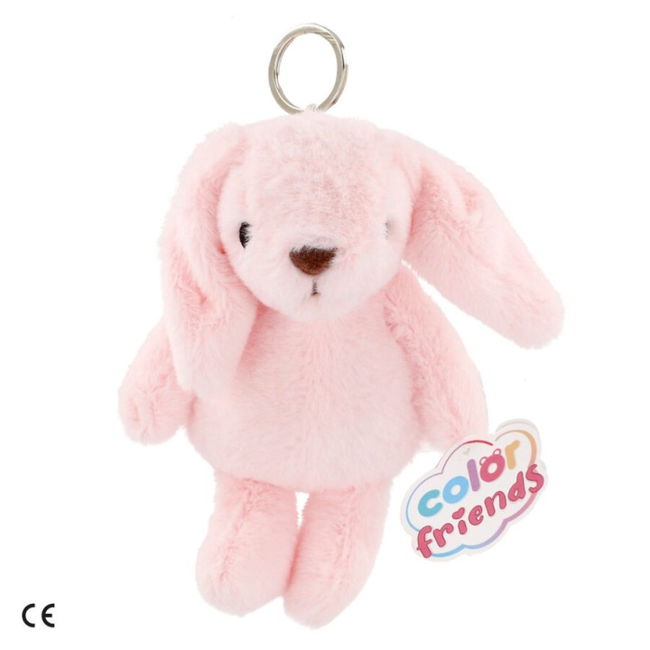 Llavero peluche conejo 12cm surtido