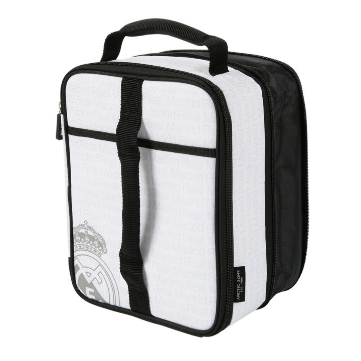 Bolsa porta alimentos termica + tupper Real Madrid