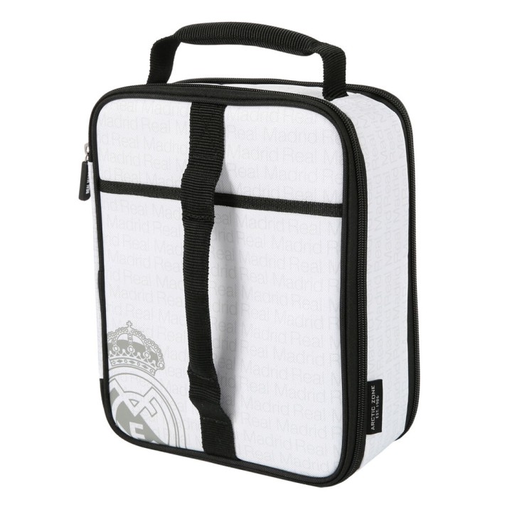 Bolsa porta alimentos termica + tupper Real Madrid
