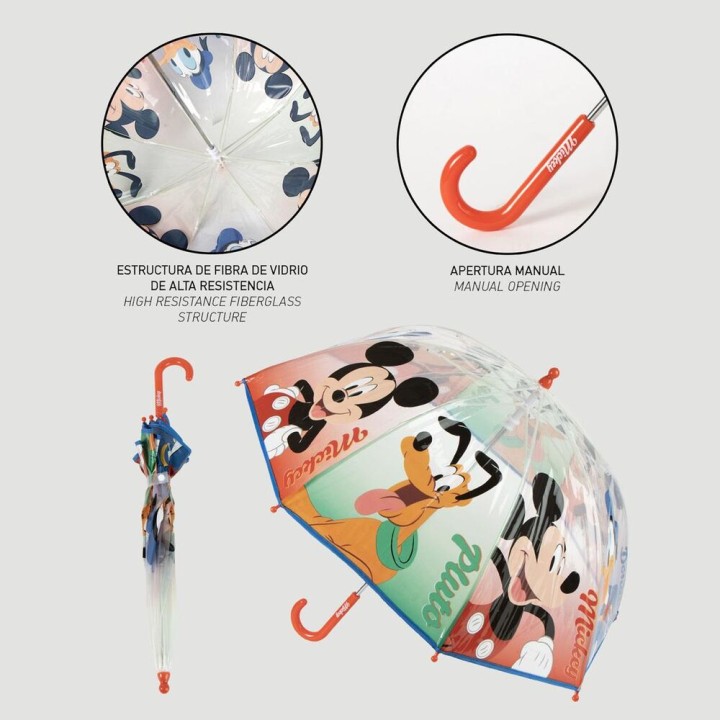 Paraguas manual POE Mickey and Friends Disney