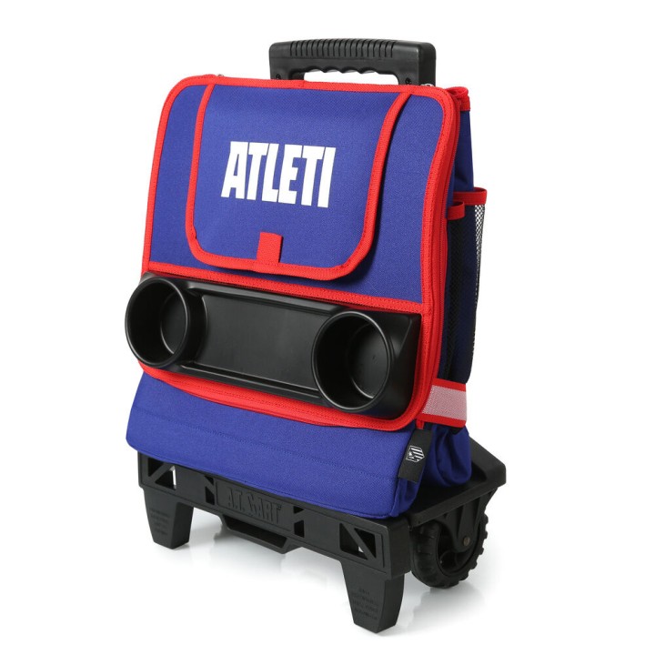 Bolsa porta alimentos carrito y ruedas Atletico de Madrid