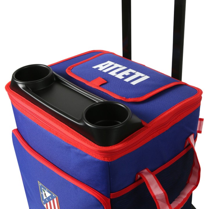 Bolsa porta alimentos carrito y ruedas Atletico de Madrid