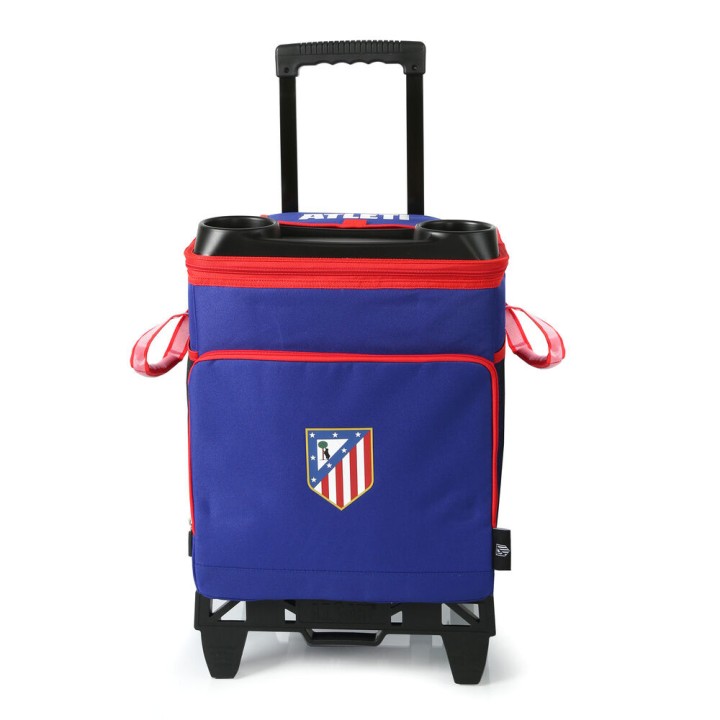 Bolsa porta alimentos carrito y ruedas Atletico de Madrid