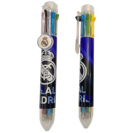 Boligrafo 8 Colores Real Madrid