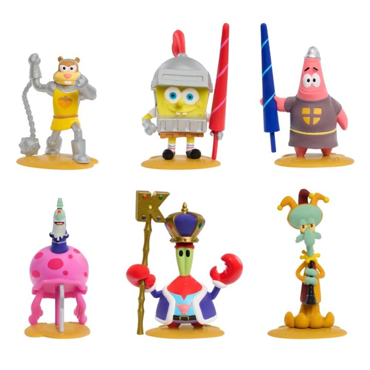 Blister 5 figuras Bob Esponja surtido