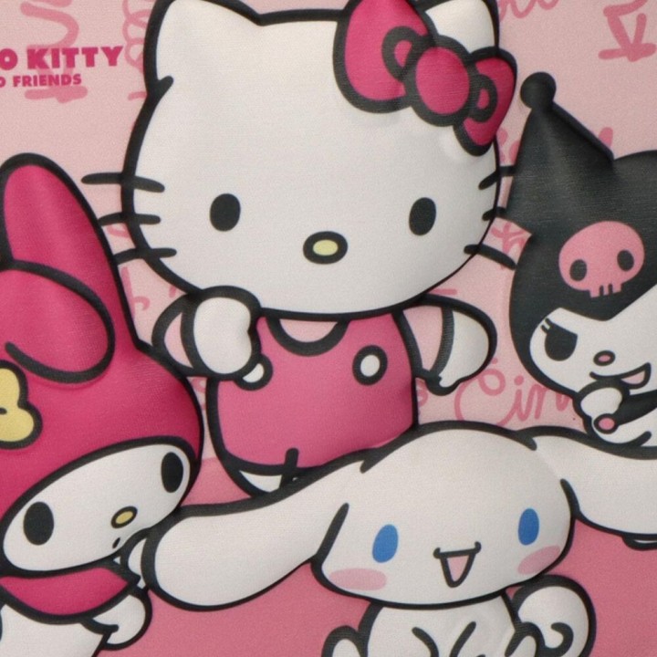 Bolsa portameriendas 3D Hello Kitty and Friends