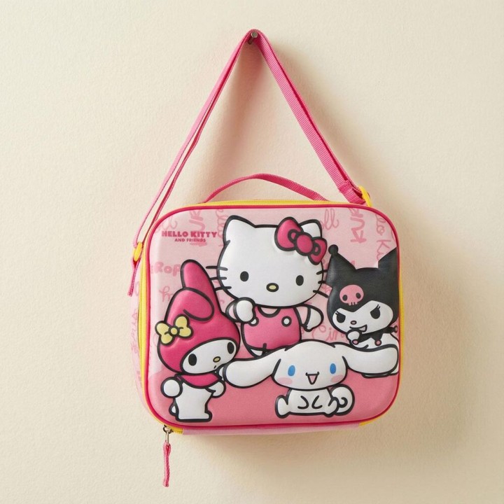 Bolsa portameriendas 3D Hello Kitty and Friends